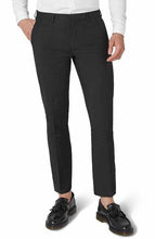 Peter England Slim Fit Men's Black Trousers Dark Blue, Beige