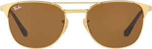 Ray-Ban Retro Square Sunglasses  (Brown / Black)