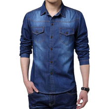 Highlander Men's Solid Casual MANDARIN COLLAR Shirt