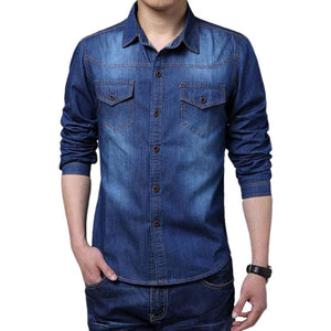 Highlander Men's Solid Casual MANDARIN COLLAR Shirt