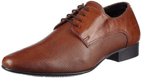 Red Tape Men Genuine Leather Formal Derby For Men  (Brown)