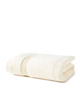SPACES Zero Twist Cream-Coloured Cotton Bath Towel
