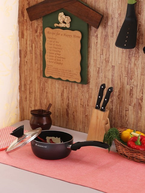 Wonderchef Ballerina Saucepan With Lid 1.25L