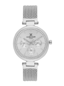 Daniel Klein Women Silver-Toned Analogue Watch DK11689-1