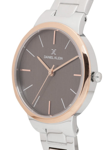 Daniel Klein Premium Women Gunmetal-Toned Analogue Watch DK11692-7