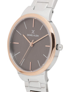 Daniel Klein Premium Women Gunmetal-Toned Analogue Watch DK11692-7