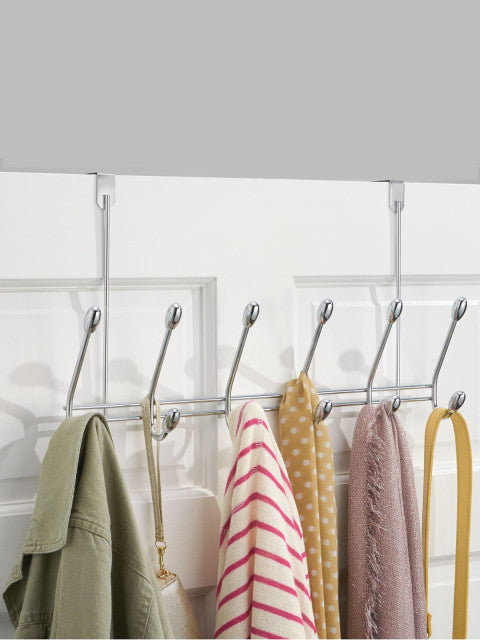 INTERDESIGN Steel-Toned Stainless Steel Hook Set