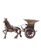 eCraftIndia Handcrafted Brass European Horse Cart
