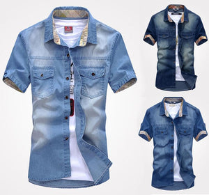 Highlander Men's Solid Casual MANDARIN COLLAR Shirt