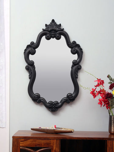 Athome by Nilkamal Gold-Toned Wall Mirror