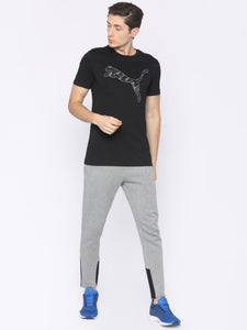 Puma Men Black Printed Active Hero T-shirt