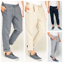 Peter England Slim Fit Men's Black Trousers Dark Blue, Beige