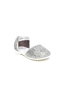 Kittens Girls Silver-Toned Party Sandals