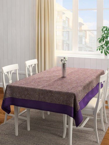 S9home by Seasons Purple Rectangular Printed 90