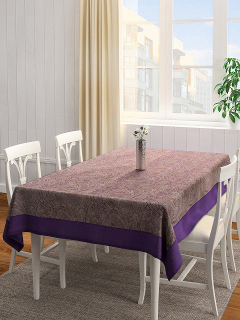 S9home by Seasons Purple Rectangular Printed 90