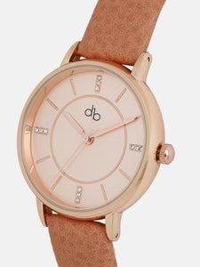 DressBerry Women Gold-Toned Analogue Watch MFB-PN-SNT-B06