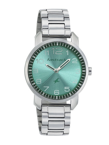 Fastrack Women Sea Green Dial Watch 6111SM02